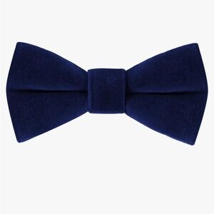 HOULIFE Boys Kids Pre-tied Bowtie for Toddlers and Children 
Velvet Solid Color